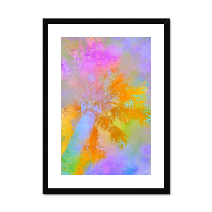 Palm Tree C2 Framed & Mounted Print