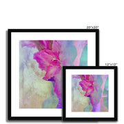 Gladiolas A1 Framed & Mounted Print