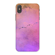 Pelicans in Flight A1 Tough Phone Case