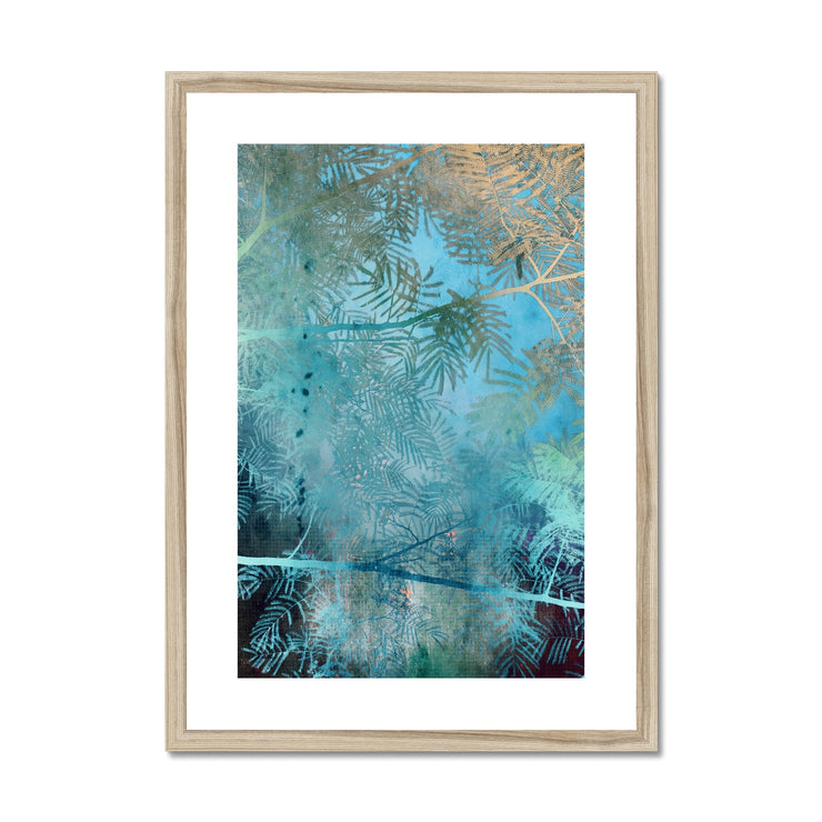 Albizia Tree A4 Framed & Mounted Print