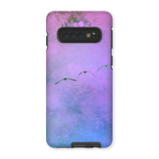 Pelicans in Flight A4 Tough Phone Case