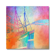 Fishing Boats A5 Canvas