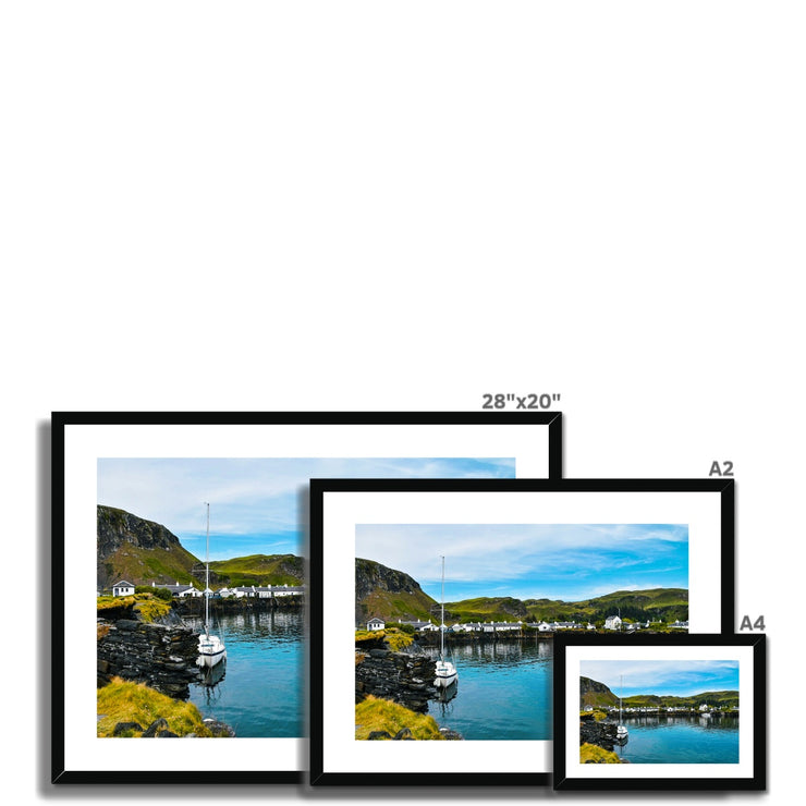 Seil Island A3 Framed & Mounted Print