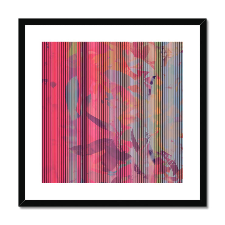 Leaves D1 Framed & Mounted Print