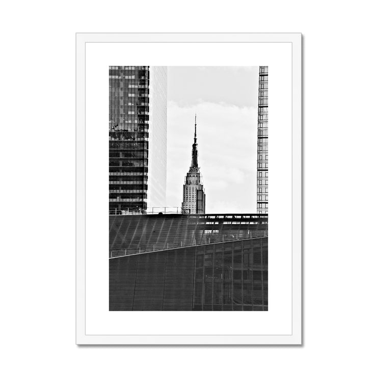 Empire State Building C1 Framed & Mounted Print