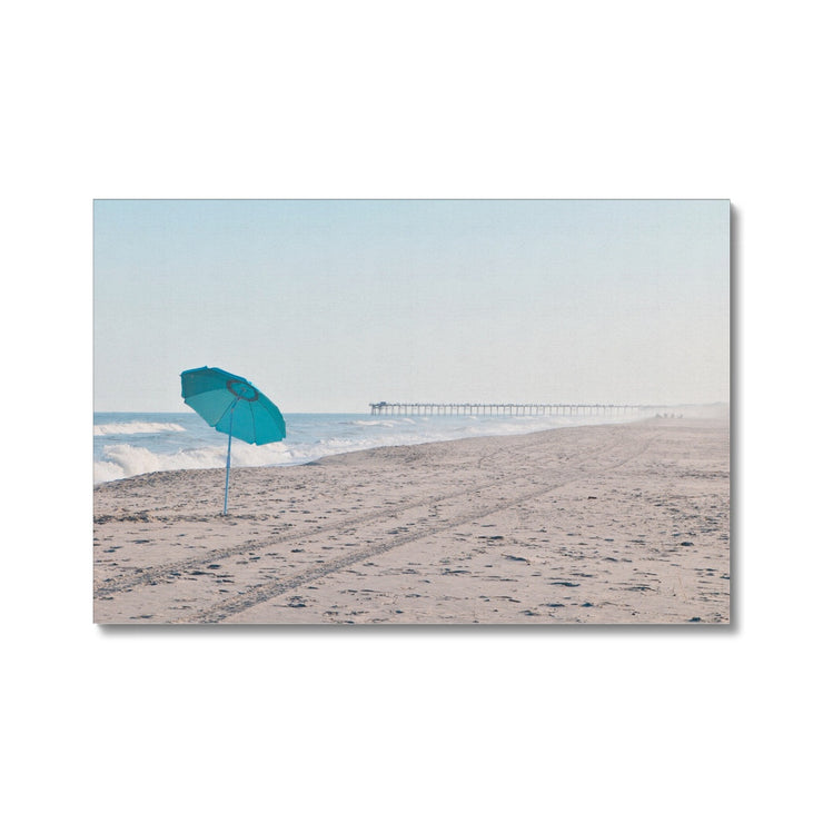 Parasol on Kure Beach B1 Canvas