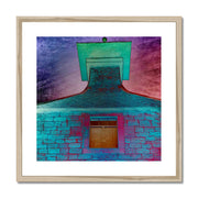 Pagoda Roof A8 Framed & Mounted Print