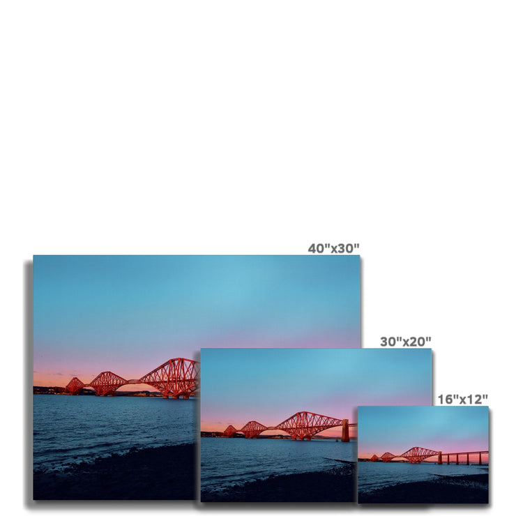 Forth Rail Bridge B1 Canvas