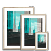 Empire State Building A3 Framed & Mounted Print