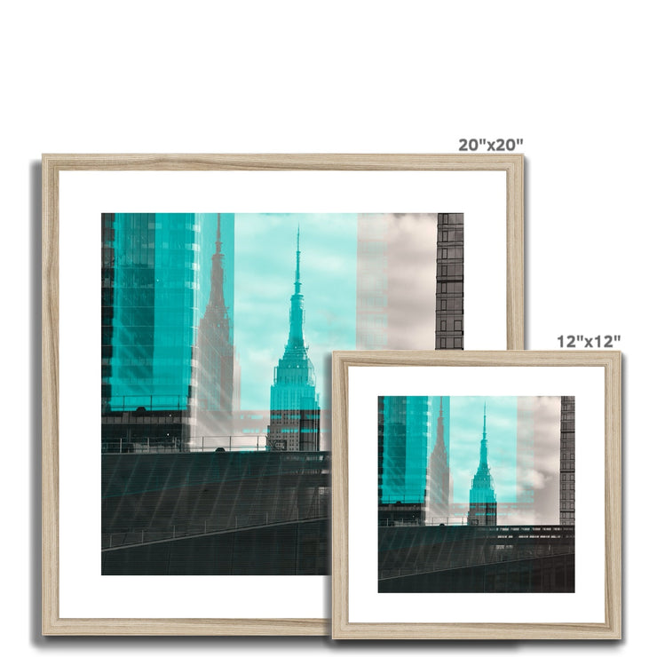 Empire State Building A3 Framed & Mounted Print