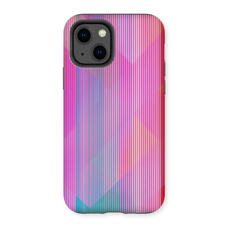 Stripes  and Shapes A2 Tough Phone Case