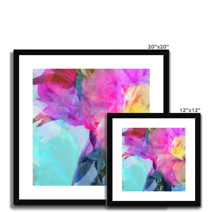 Peony K1 Framed & Mounted Print