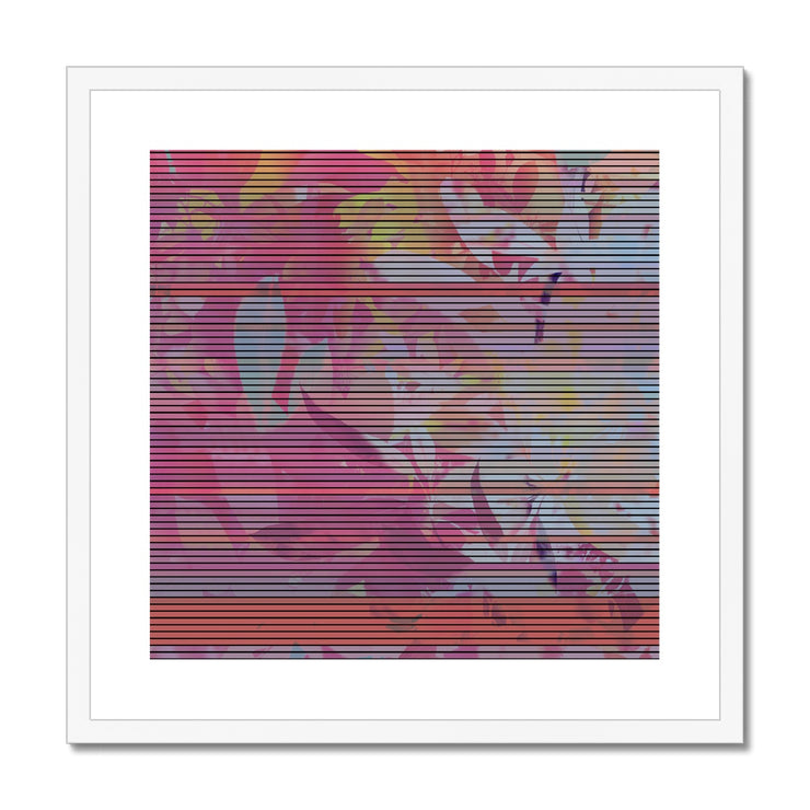 Leaves D2 Framed & Mounted Print