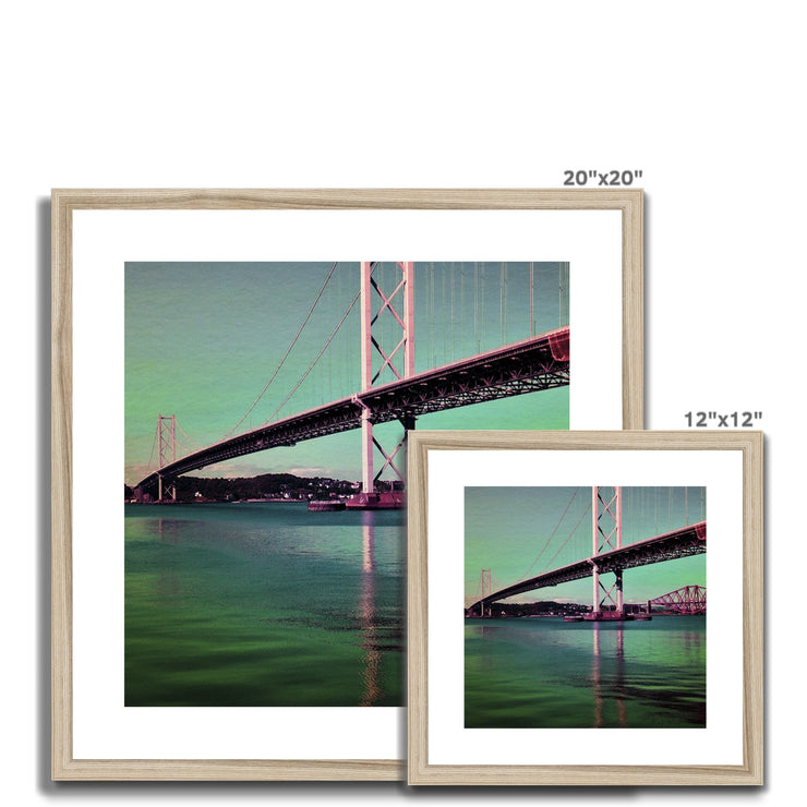 Forth Road Bridges C1 Framed & Mounted Print