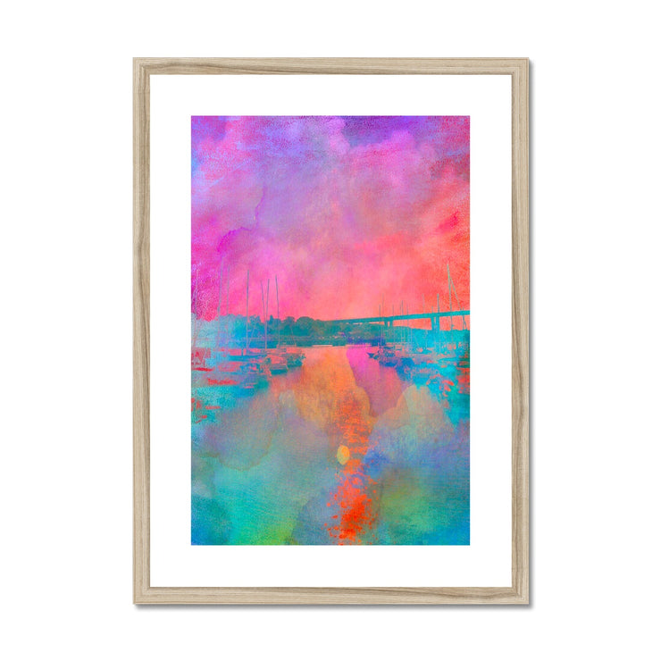 Port Edgar Marina A1 Framed & Mounted Print