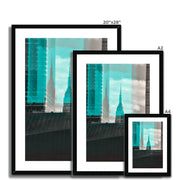 Empire State Building A3 Framed & Mounted Print