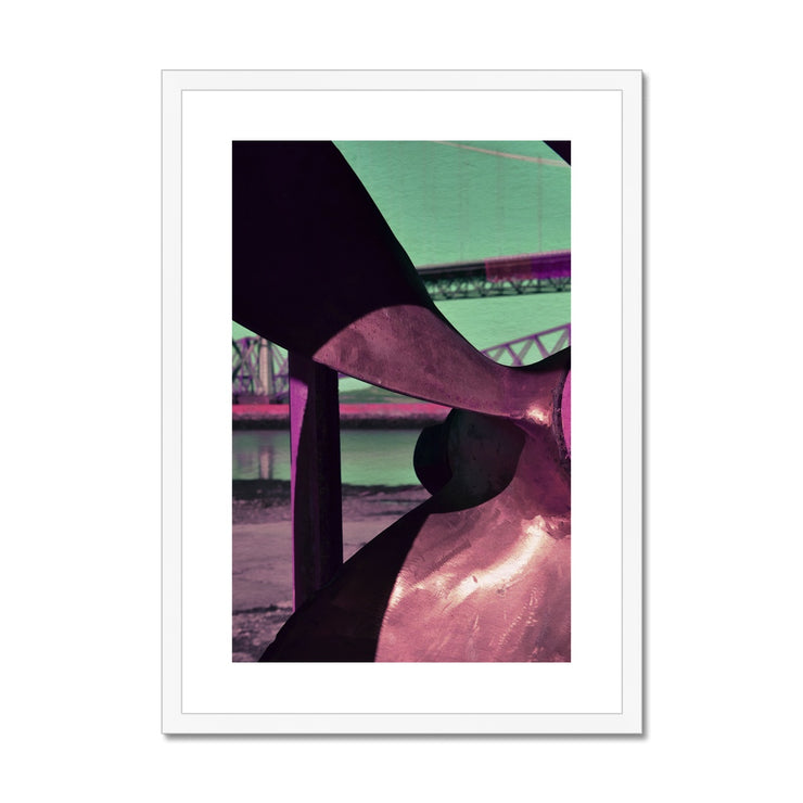 Boat Propeller A3 Framed & Mounted Print