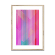 Stripes  and Shapes A2 Framed & Mounted Print