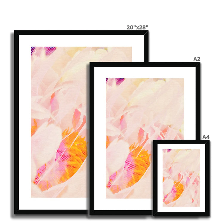 Peony L1 Framed & Mounted Print