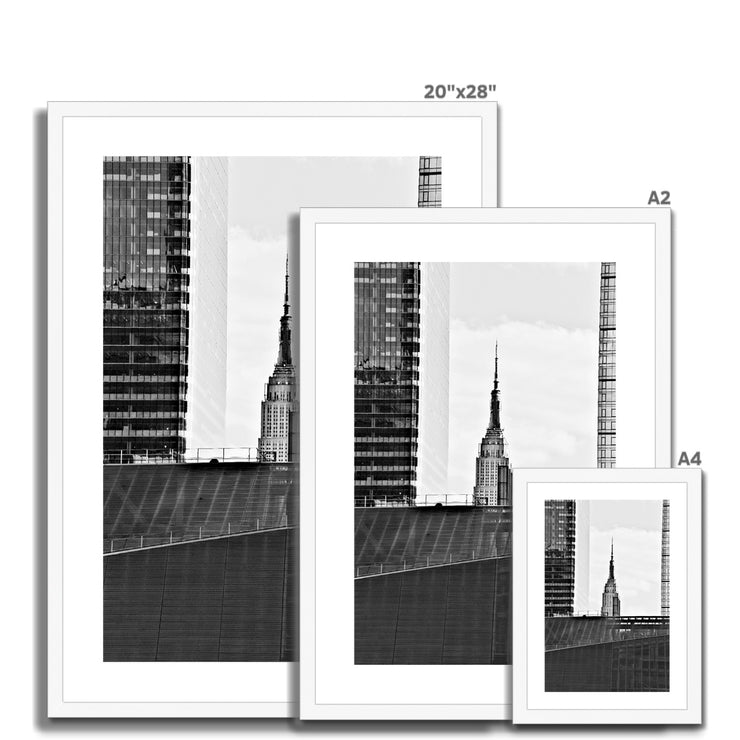 Empire State Building C1 Framed & Mounted Print