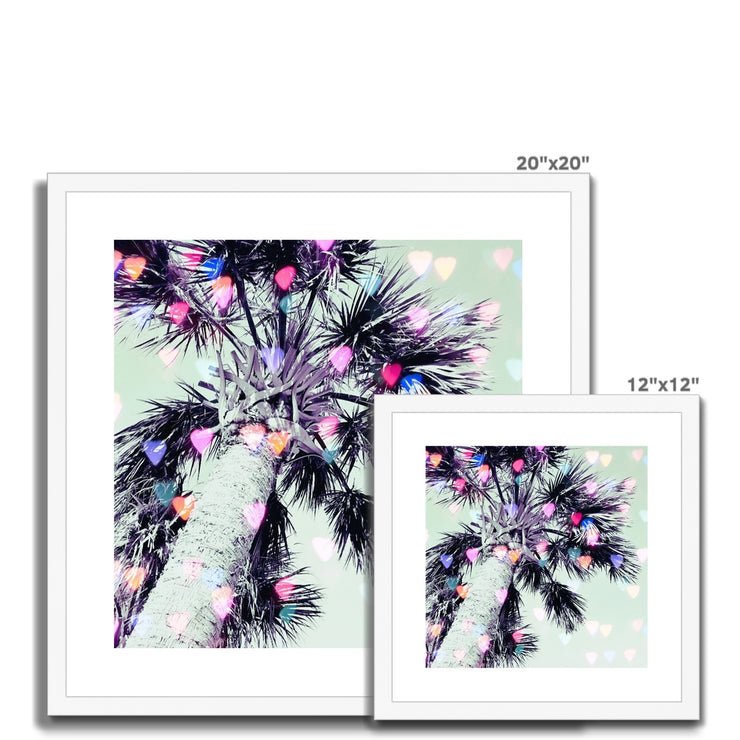 Palm Tree A2 Framed & Mounted Print