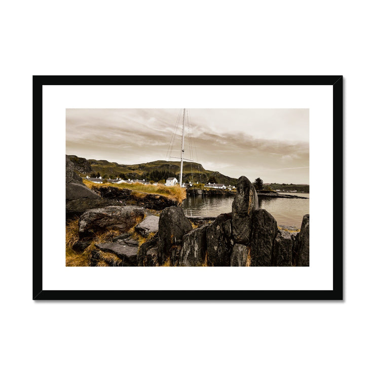 Seil Island A2 Framed & Mounted Print