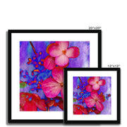 Hydrangea B1 Framed & Mounted Print