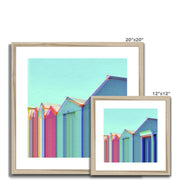 Buildings at Port Edgar B1 Framed & Mounted Print