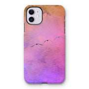 Pelicans in Flight A1 Tough Phone Case