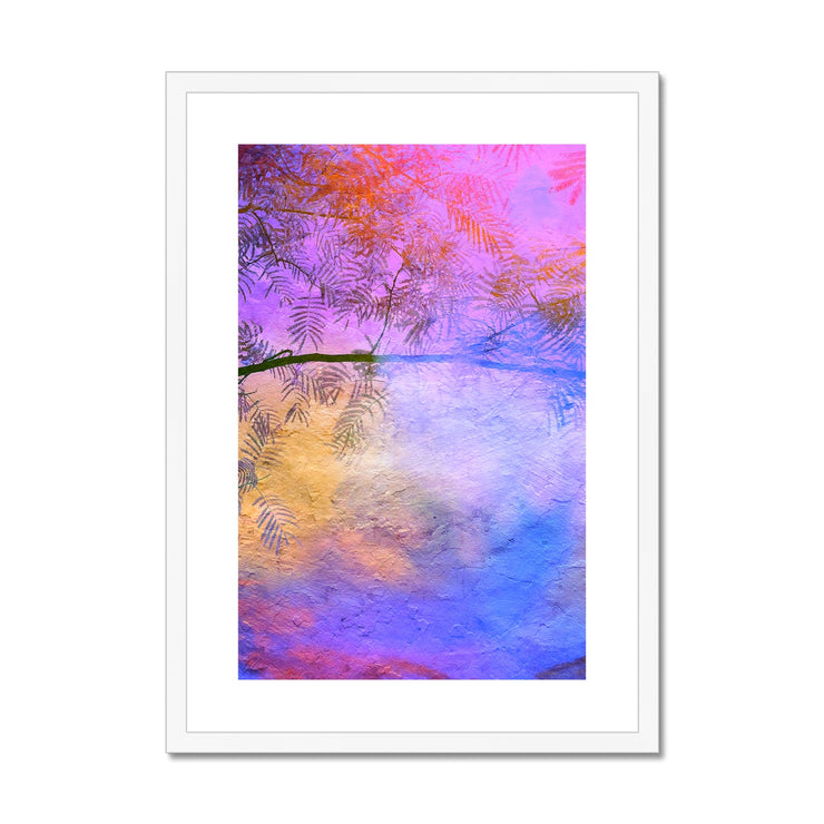 Albizia Tree B2 Framed & Mounted Print