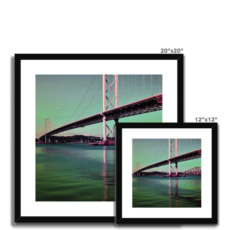 Forth Road Bridges C1 Framed & Mounted Print