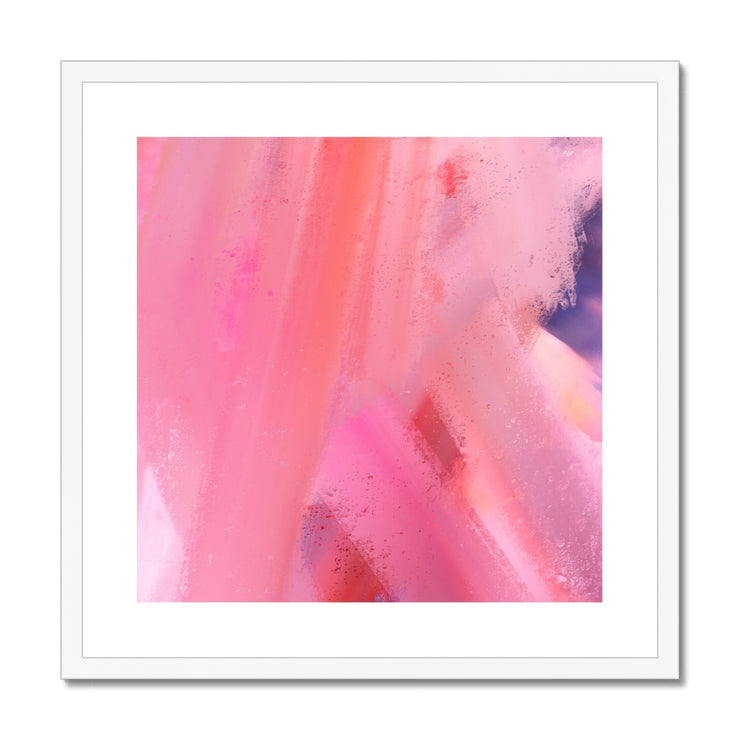 Brushstrokes B2 Framed & Mounted Print