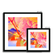 Peony A2 Framed & Mounted Print