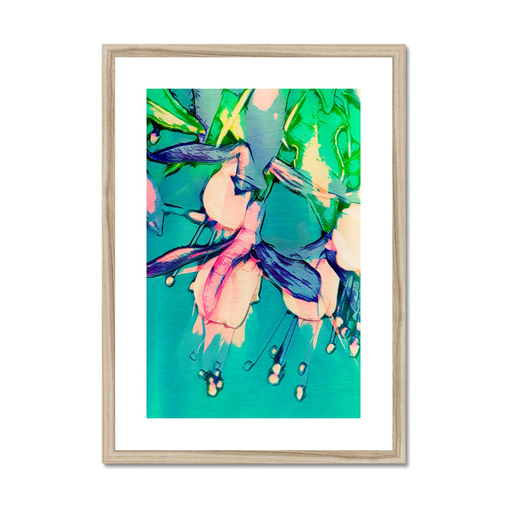 Fuchsias A1 Framed & Mounted Print