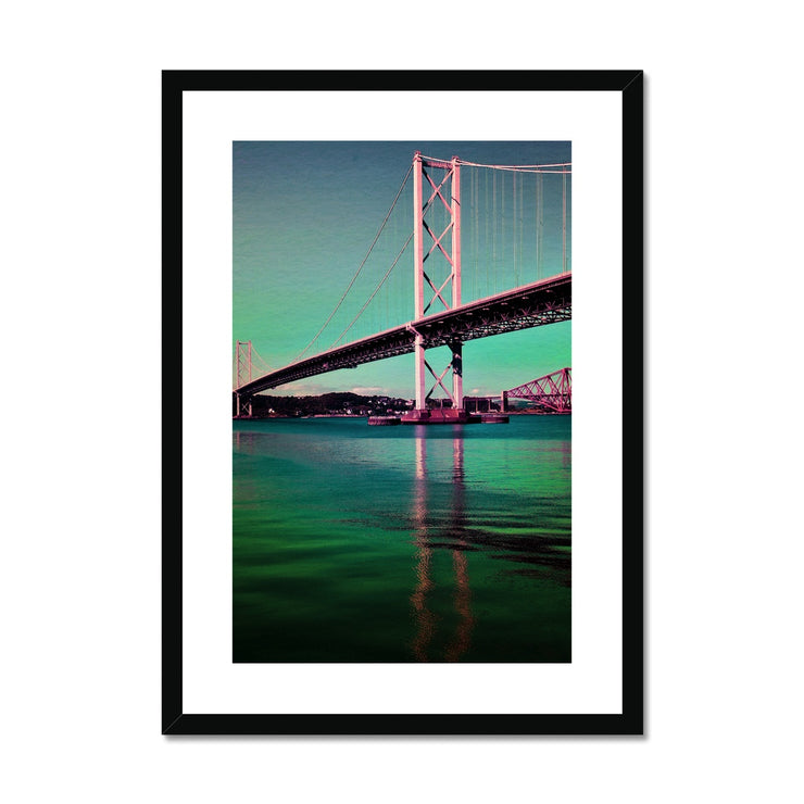 Forth Road Bridges C1 Framed & Mounted Print