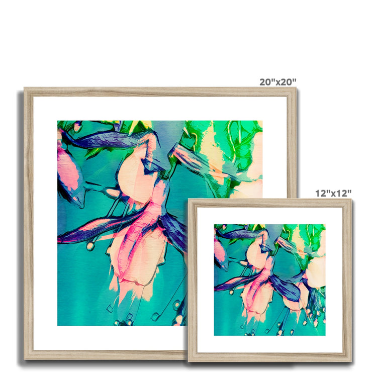 Fuchsias A1 Framed & Mounted Print