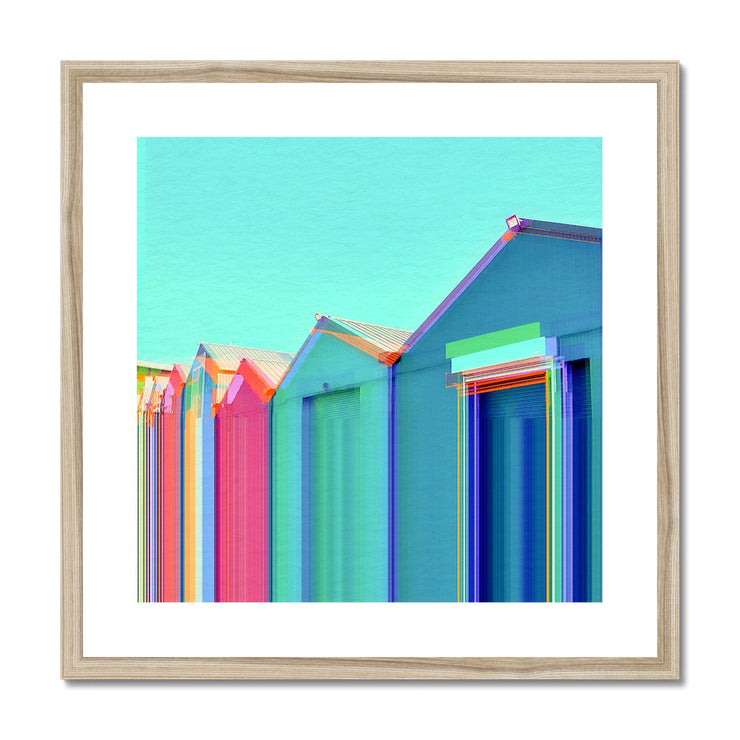 Buildings at Port Edgar B1 Framed & Mounted Print