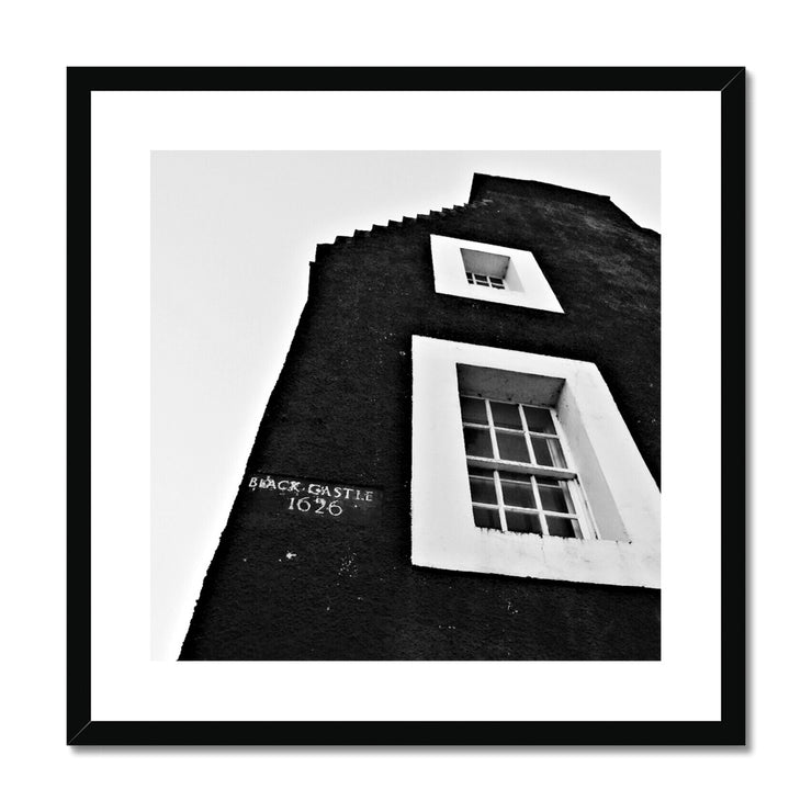 Black Castle A1 Framed & Mounted Print