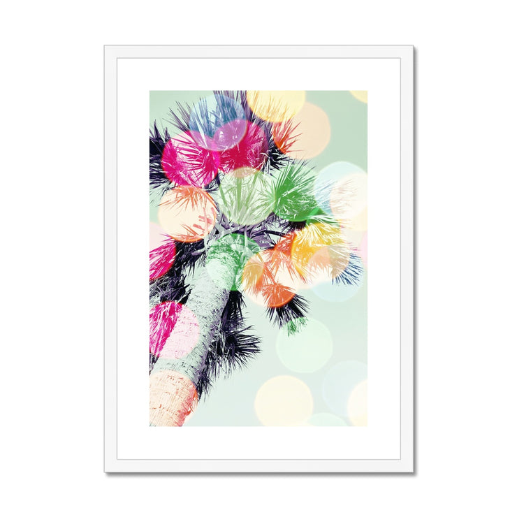 Palm Tree A6 Framed & Mounted Print