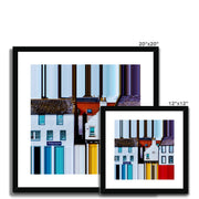 Anstruther Shorefront B2 Framed & Mounted Print