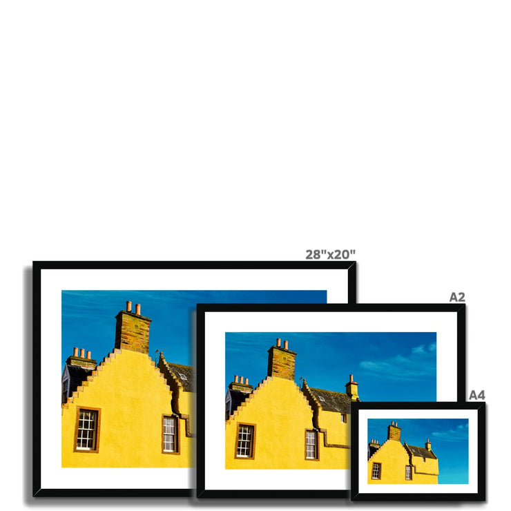 House in Elie A1 Framed & Mounted Print