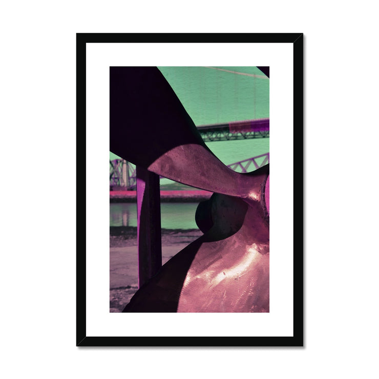 Boat Propeller A3 Framed & Mounted Print