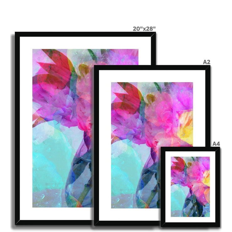 Peony K1 Framed & Mounted Print