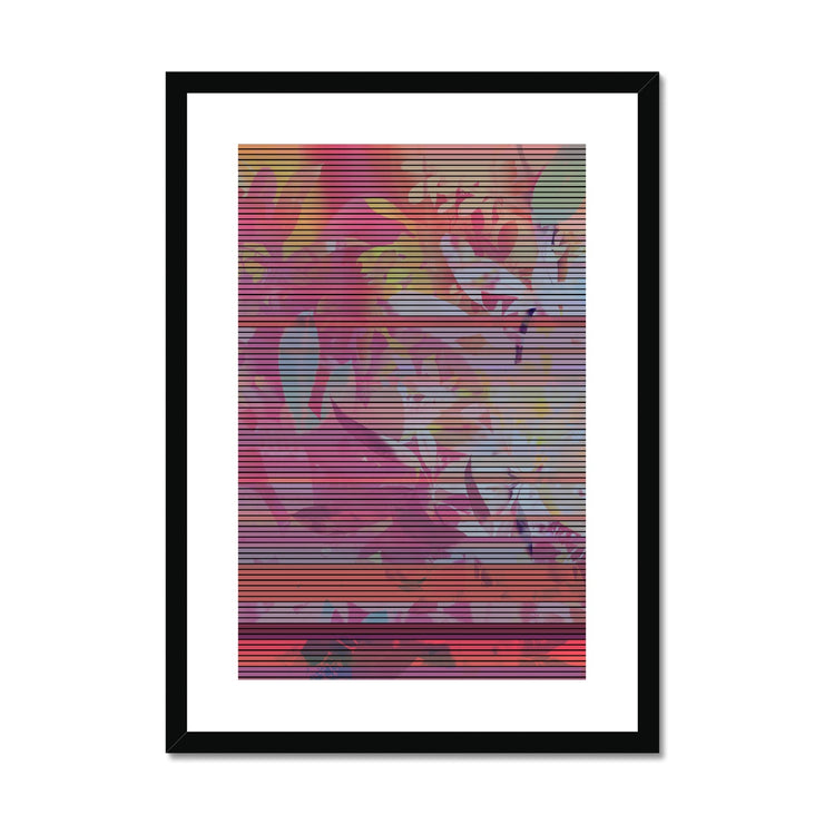 Leaves D2 Framed & Mounted Print