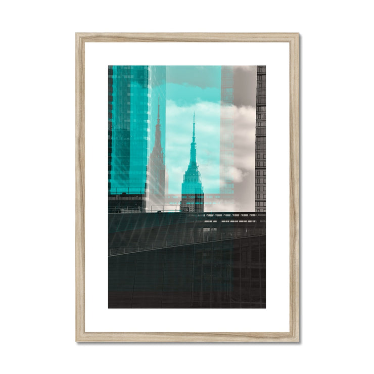 Empire State Building A3 Framed & Mounted Print