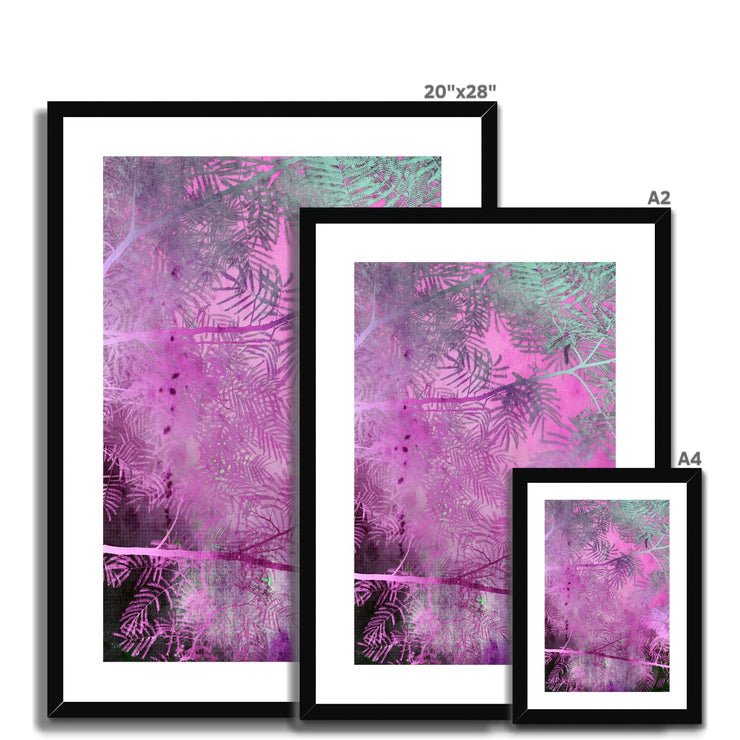 Albizia Tree A2 Framed & Mounted Print