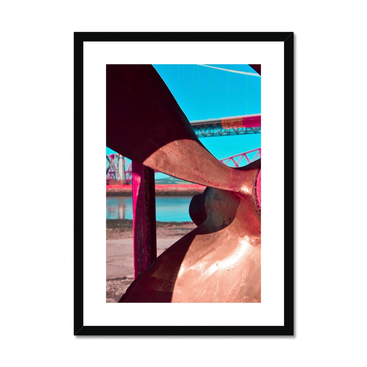 Boat Propeller A1 Framed & Mounted Print