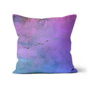 Pelicans in Flight A4 Cushion