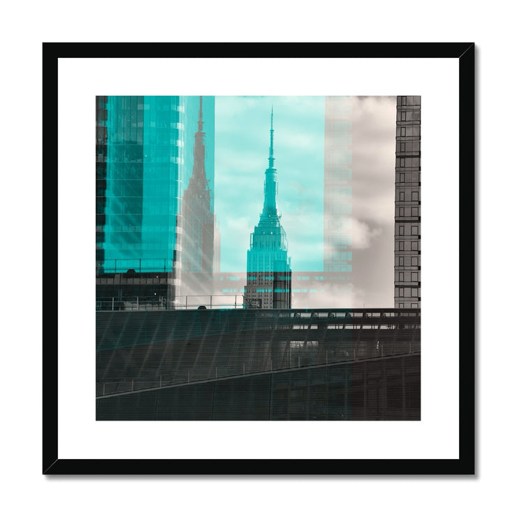 Empire State Building A3 Framed & Mounted Print