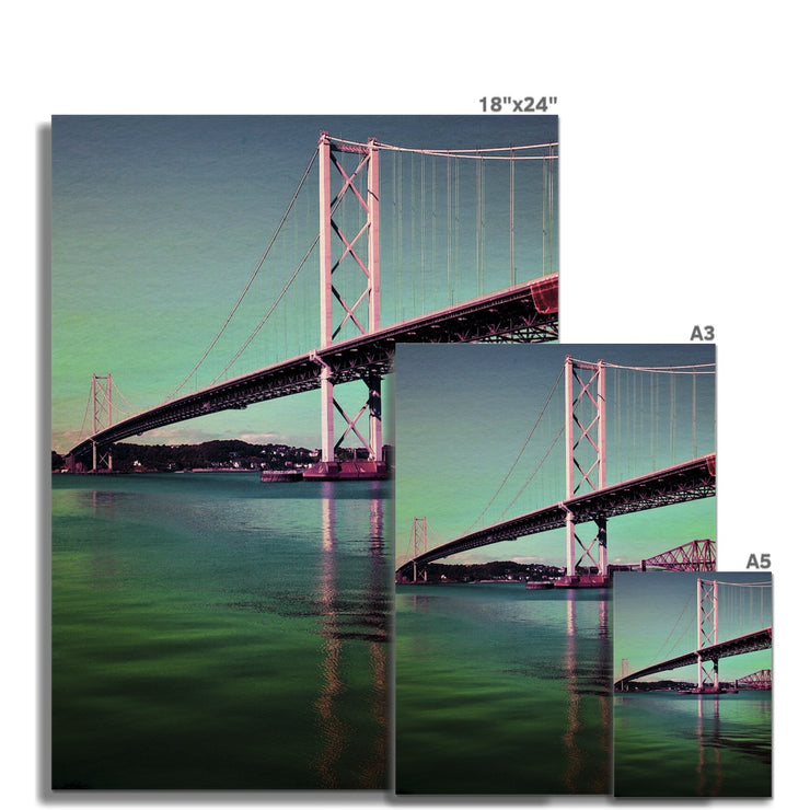 Forth Road Bridges C1 Hahnemühle Photo Rag Print